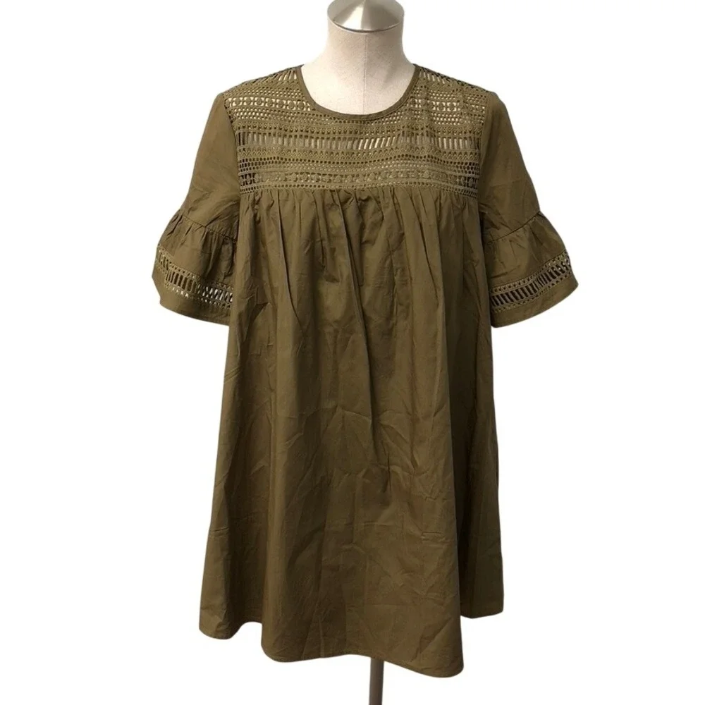 english factory crochet dress English Factory